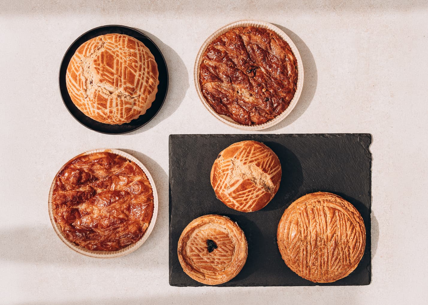 Assortiment des spécialités bretonnes de la maison